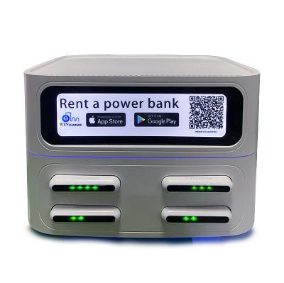 China Flexible Match to 4/8/12 Slots 4 Slots Docking Mobile Phone Charging Station Power Rental Sharing Bank for sale