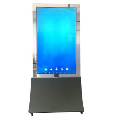 China Indoor Super Slim Transparent Double Sided Digital Signage LCD Advertising Screen for sale