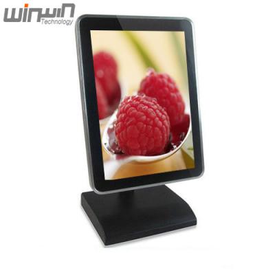 China Indoor Small Size 10.1 Inch Android Digital Table Signage Stand Advertising Display With Base for sale