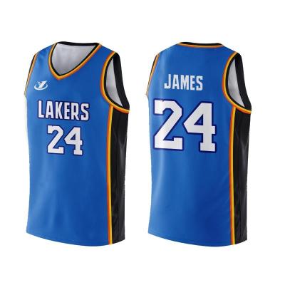 China Custom Made Breathable Polyester Mens Kids Basketball Clothing Tank Tops For Men for sale