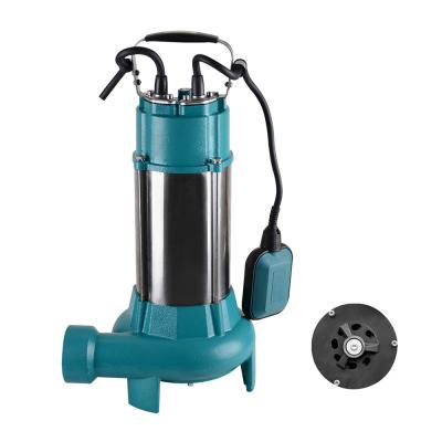 China Sump Commercial Residential Vertical Electric Dirty Sewage Pumps Water Buildings Crusher Submersible Pump for sale