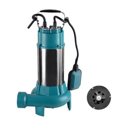 China Construction Domestic Commercial High Flow Buildings Sewage Lift High Pressure Crusher Submersible Pump for sale