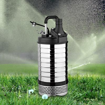 China 220v commercial electric submersible river agriculture high pressure underground water pump for sale