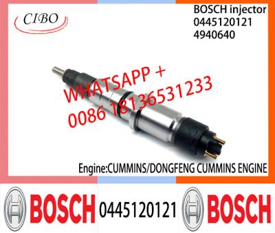 China BOSCH 0445120121 4940640 Neutral Fuel Injector Assembly 0445120121 4940640 For CUMMINS/DONGFENG CUMMINS ENGINE for sale