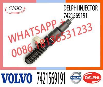 China New Diesel Fuel Injector 21569191 for VOL injector Del-phi 20972225 BEBE4D16001 BEBE4N01001 for D11 7421569191 for sale