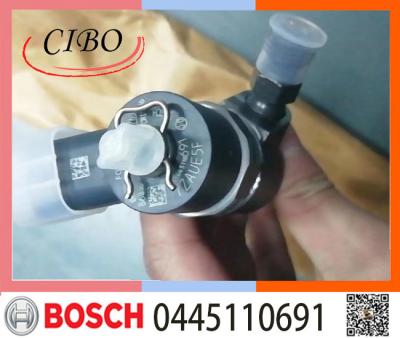 China 0445110691 Maschinenteile Dieselkraftstoffeinspritzdüse für FOTON Bosch 4JB1 zu verkaufen