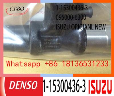 China DENSO originalanl Injektor 1-15300436-3 1153004363 0950006300 0950006301,0950006304,0950006303,095000-4363 für ISUZU 6WG1 zu verkaufen