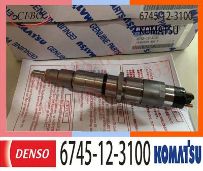 China 6745-12-3100 inyectores de carburante de KOMATSU 0445120236 PC300-8 PC300LC-8 D65EX-15E0 6D114 en venta