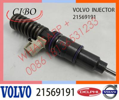 China Inyector de combustible común del carril del motor diesel 21569191 para VOL Delfos 20972225 BEBE4D16001 BEBE4N01001 en venta