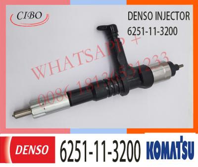 Cina Iniezione di carburante diesel 095000-6640 6251-11-3200 per l'escavatore SAA6D125E-5 di Komatsu in vendita