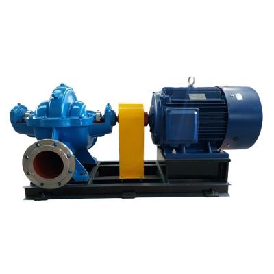 China Biofuel Industry Single Stage Case Pump Cast Iron Split Case Pump Horizontal Split Water Pump for sale