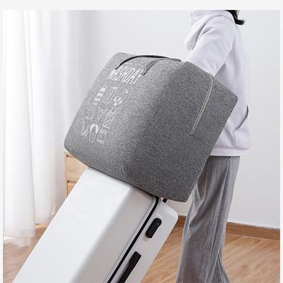 China Modern portable storage bag that can hold blanket clothes for camping for sale