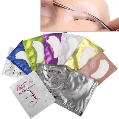 China Wholesale Lint Free Collagen Wick Anti Wrinkle Micro Correction Eye Foam Strip Under Eye Pads Mask Gel Correction For Eyelash Extensions for sale