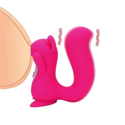 China Clitoral Sucking Sex Toy Massager Suction Squirrel Vibrating Tongue Skin Friendly Women Masturbators G Spot for sale