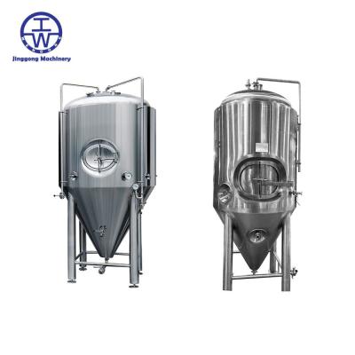 China Durable Stainless Steel Beer Tanks 200L-50000L Temperature Control Insulation Rockwool for sale