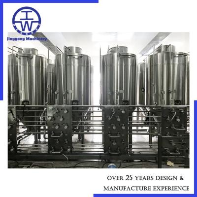 China Thickness  3 Mm Ss Fermentation Tanks , Stainless Fermentation Tank 1500L / 15bbl for sale