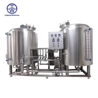 China Durable Commercial Micro Brewing Equipment Thickness 2.0-3.0 Mm Temperature Control for sale