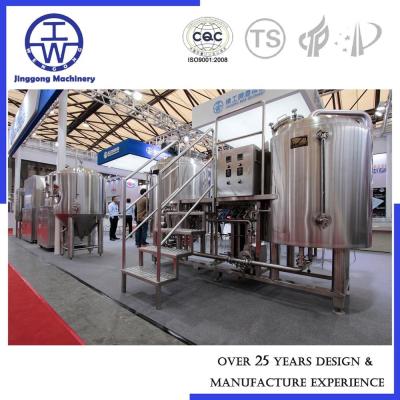 China Cerveza del arte de SS304 SS316L que elabora el equipo 200L - grueso 1000L 2.0-3.0 milímetros en venta