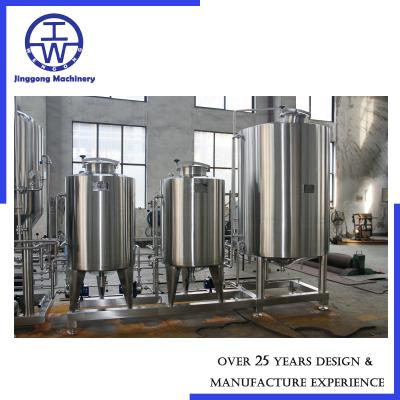 China Polishing 0.4um CIP Cleaning System Beer Production Line Equipment Automatic Control for sale