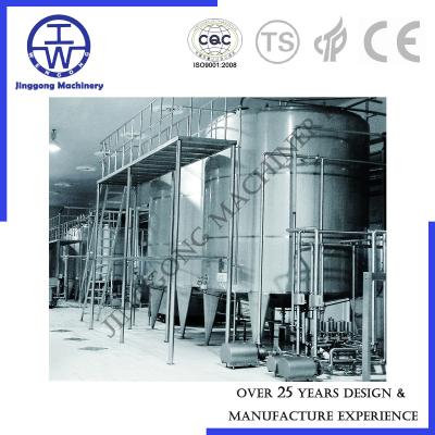 China Beverage Juice CIP Cleaning System Milk Water Dairy Plant Production Line for sale