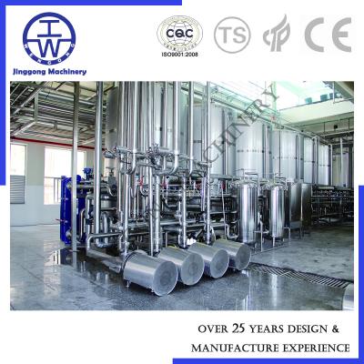 China Dairy Ice Cream Production Clean In Place System , Clean In Place Equipment PU Insulation for sale