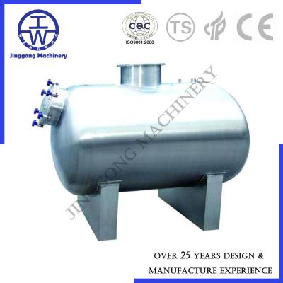 China Horizontal Stainless Steel Storage Tanks 10000L Storage CIP Rotation Ball for sale