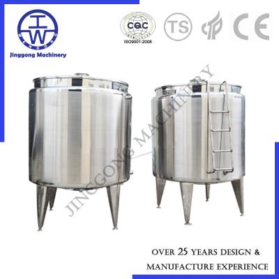 China De verticale Tanks van de Roestvrij staalopslag 200L 300L 500L 1000L met Ladderisolatie Te koop