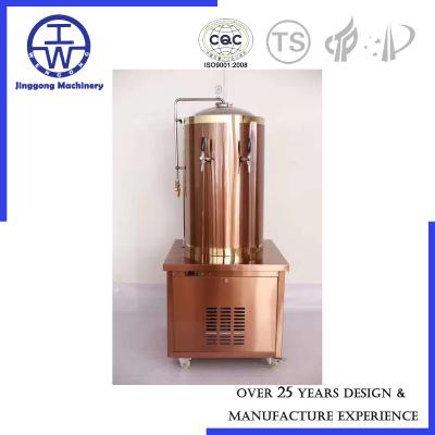 China 100L - 500L Unit Beer Fermentation Tank With Cooler / Compressor / Chiller For Pub for sale