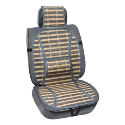 China Brief & WF-1022 Best Selling Single Color Car Bamboo Cooling Pad For Back Pain for sale