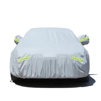 China Custom Water Proof Manufacturer Waterproof Oxford Car Body Cover Car Cover Car Clothes Sun Protection Scratch Proof for sale