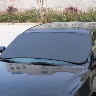 China Water Proof 150*70cm Front Sun Shade Car Clothes Snow Half Car Cover Sun Car Anti-theft Cover for sale