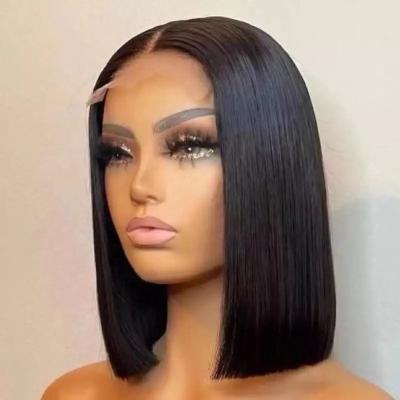 China Wholesale MODERN Bob Wig Cuticle Aligned Virgin Hair Straight Double Closure Water Wave STAR Wig Natural Hair Lace Wig for sale