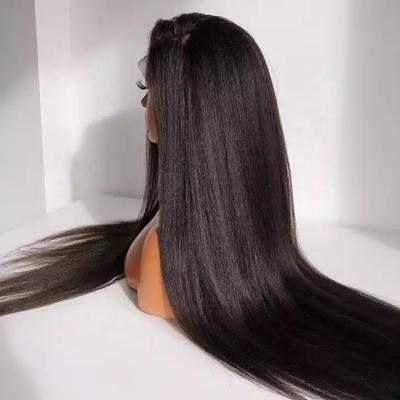 China 100% Human Hair, Hot Sale Remy Hair Glueless Thin V Part Wig Body Wave Straight Curly Hair Wigs For Black Women for sale