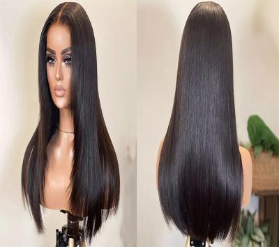 China Body Wave Full Hd Glueless Wholesale Lace Frontal Wig, Raw Indian Virgin Hair Cuticle Aligned Wig, 100% Unprocessed Full Lace Hair Wig for sale