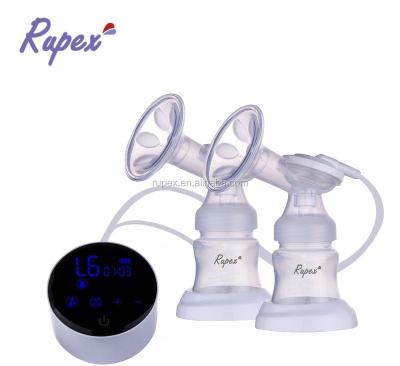 China BPA Free 300mmHg 9 Levels Baby Feeding Electric Double Rechargeable Breast Pump for sale