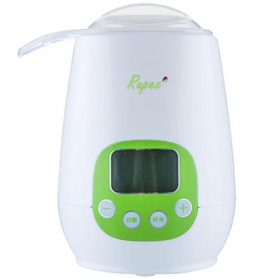 China BPA Free Anywhere Use Anti Dry Burning Smart Portable LCD Display Cute Electric Baby Milk Bottle Warmer Multifunctional for sale