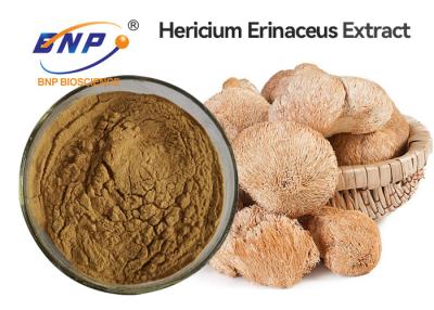 China Brown Hericium Erinaceus Mushroom Extract Powder Raw Material for sale