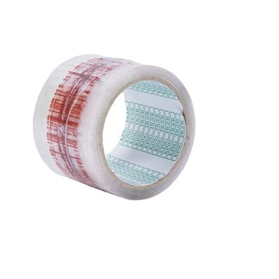 China Customized Size Waterproof Transparent Clear Biodegradable Sticky Packing Tape For Packing Cardboard for sale