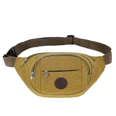 China New Custom Made Water Proof Manufacturers Large Capacity Sports Leisure Fashion Collection Cashier Canvas Fanny Pack for sale