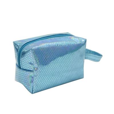 China Clear Pu Glitter Waterproof Toiletry Organizer Wash Bag Women Makeup Travel Cosmetic Case Eco-friendly Clear Toiletry Organizer Bag for sale