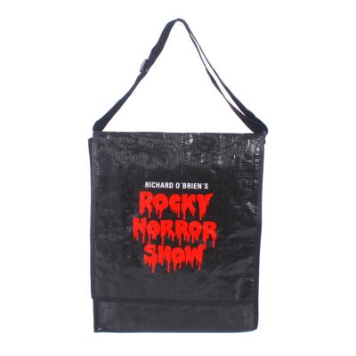 China Hot Product Eco-friendly Non Woven Shopping Bags Printing Cross Body Flap Top Shoulder Tote Non Woven Shopping Bag for sale