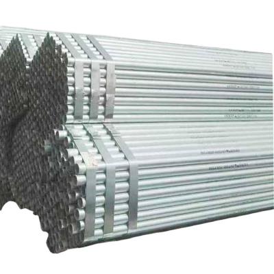 China Liquid pipe supply galvanized steel pipe for construction for sale