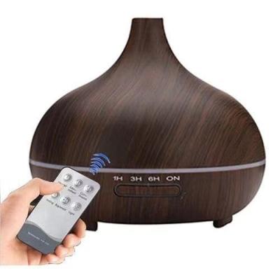 China Comfortable Essential Oil Diffuser Large Purifying Air Aromatherapy Wooden Grain Air Humidifier for sale