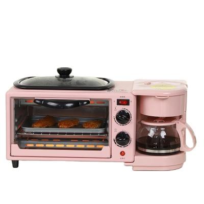 China Multifunctional Hotel Home Kitchen Breakfast Station Toast Oven Breakfast Machine 3 in 1 Breakfast Makers for sale