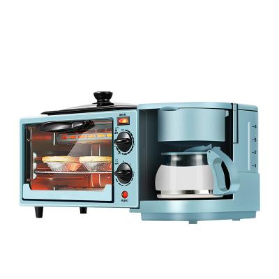 China Hot Sale Multi Purpose Hotel Household 3 Small 1 Breakfast Making Maker Multifunctional Breakfast Machine for sale