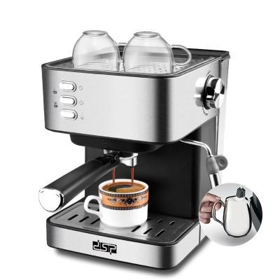 China 2021 Household Design Small Desktop Coffee Maker Professional Italian Automatic Coffee Maker Espresso Coffee Machine for sale