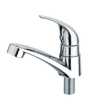 China Luxury Cheap Basin Faucets Single Hole Sense Basin Sink Brass Single Hole Basin Faucets Gray Gray for sale