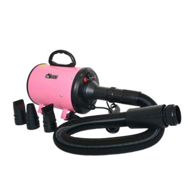 China Wholesale New Design Viable Adjustable Speed ​​Stepless Speed ​​Pet Hair Strength Dryer Dog Grooming Blower With Heater for sale