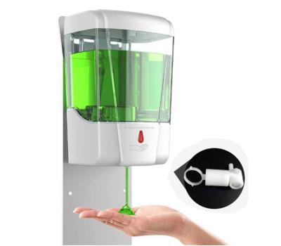 China Wholesale Automatic Bathroom Liquid Dispenser Foam Soap Dispenser 700Ml Capacity Soap Lotion Pump Touchless Sensor Wall Mounted Sensor Dispe for sale