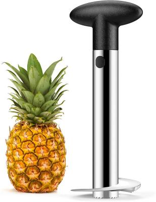 China Viable Kitchen Accessories Stainless Steel Hollow Punch and Slicer Tool Wholesale Pineapple Rings Cutter for Easy Core Removal and Sli for sale